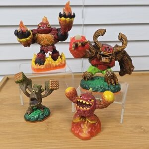 Set Of Four Skylanders 2012